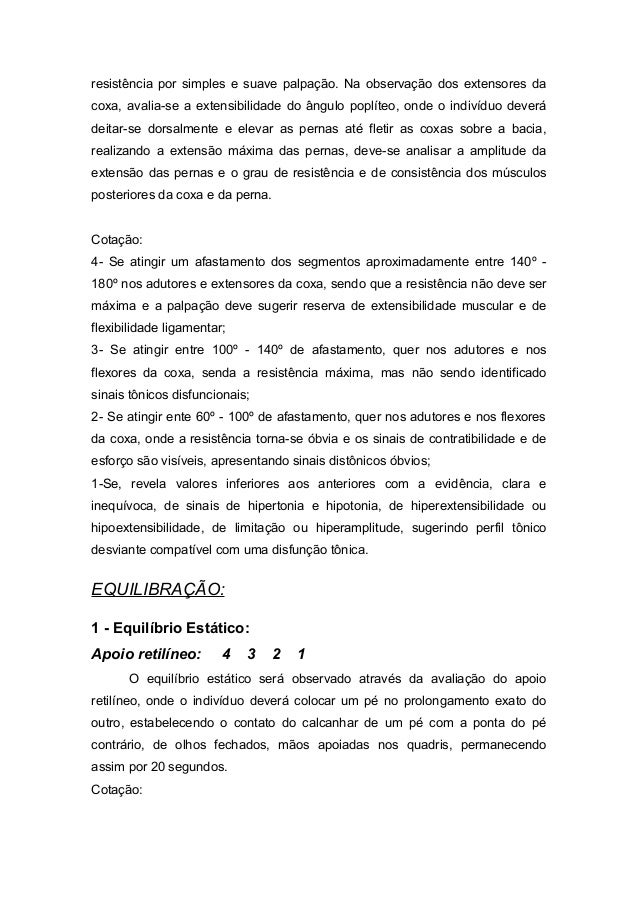 bateria psicomotora de vitor da fonseca